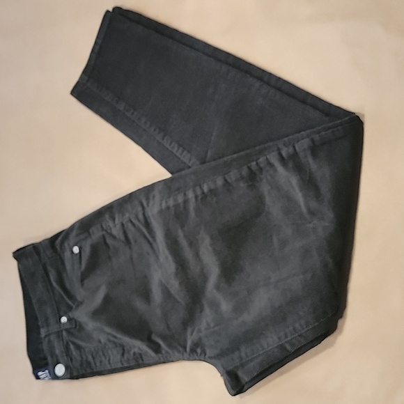 GAP Denim Size 12/31R Dark Charcoal Gray True Skinny Corduroy Pants, EUC - Picture 5 of 14